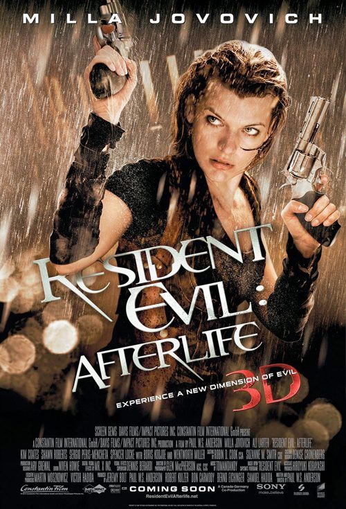Movie poster for Resident Evil: Afterlife