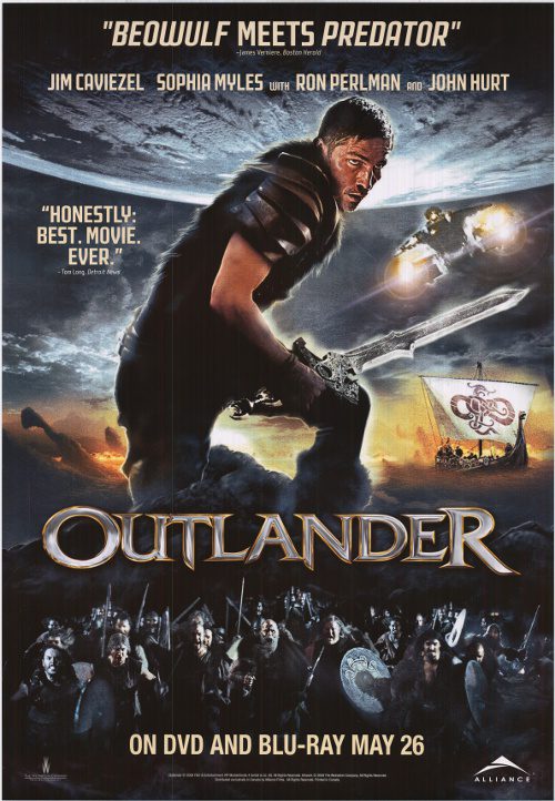 Epic warrior with futuristic elements