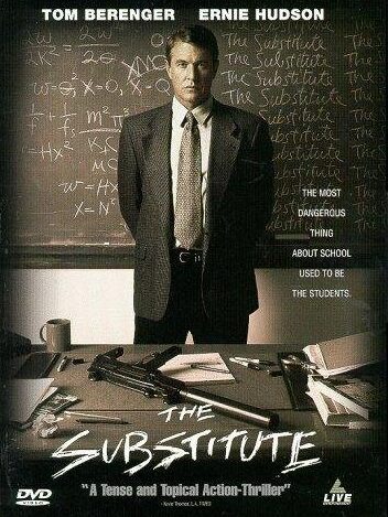 The Substitute" movie poster with actor
