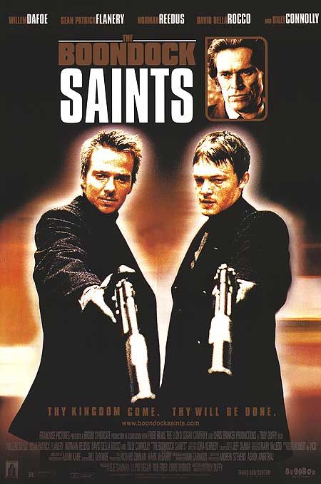 Boondock Saints film poster action scene