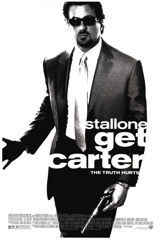 Black and white movie poster