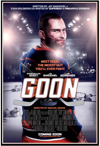 Intense hockey film promotional image