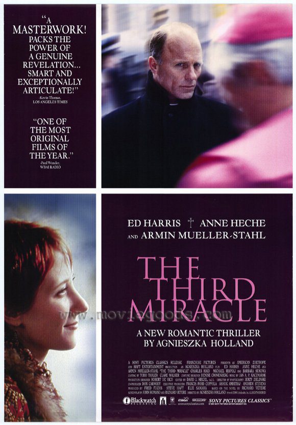 Movie poster for "The Third Miracle